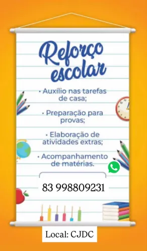 Reforço escolar / Portal do sol