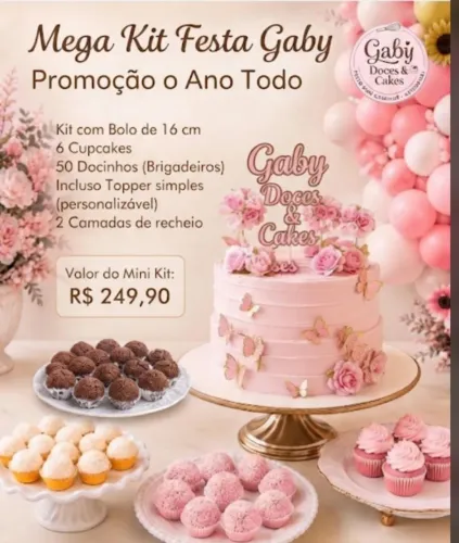 Bolos kit festa