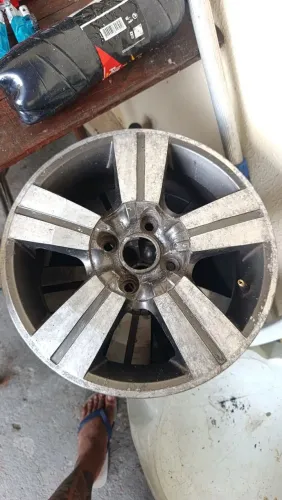 Jogo de roda aro 15 para Ford 4 furos