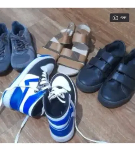 5 pares 50 reais N30/32 meninos infantil