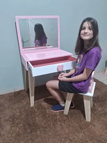 Penteadeira infantil em mdf