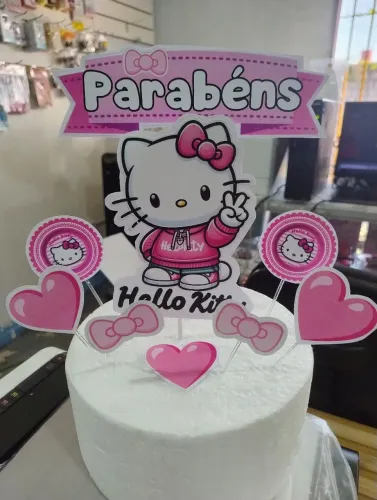 Topper de bolo a pronta entrega