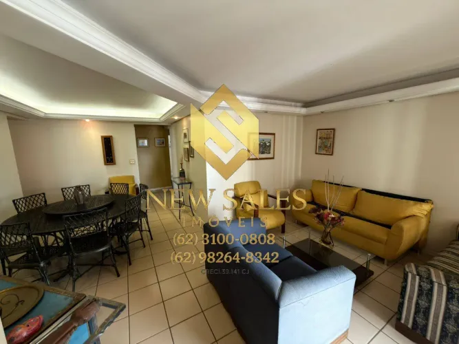 Apartamento- 4 quartos, 2 suítes, 5 banheiros, 130m², nascente- Setor Oeste