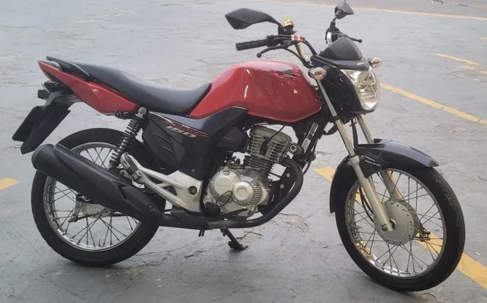 Start Cg 160 vermelha