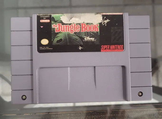 Cartucho jogo Nintendo the jungle book
