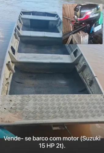 Vendo Barco e Motor (voadeira) 