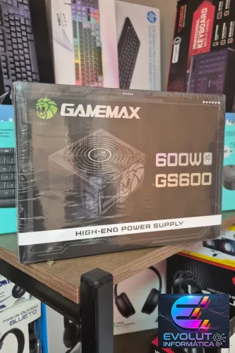 Fonte 600w 80 Plus PFC Ativo nova, lacrada, com garantia!