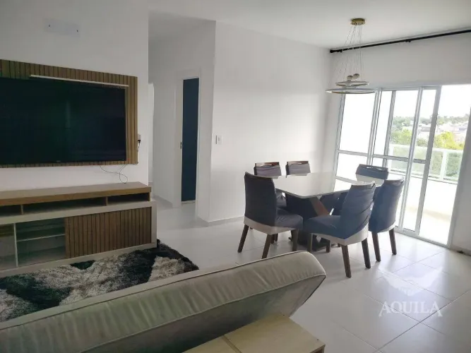 APARTAMENTO NOVO 73M² - MOBILIADO - 3 DORMITÓRIOS 1 SUÍTE - VARANDA - 1 VAGA COBERTA - CLU
