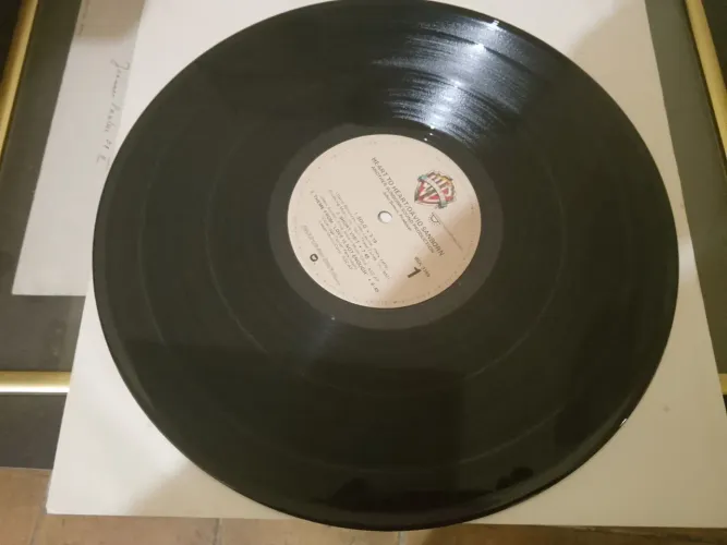 Coleção de disco vinil.