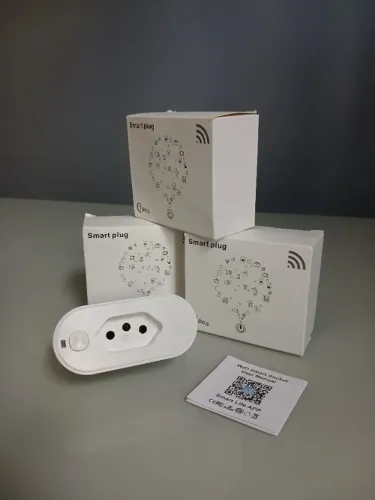 Tomada WiFi Smart TNCE - Monitor de Energia (Alexa / Google Home)