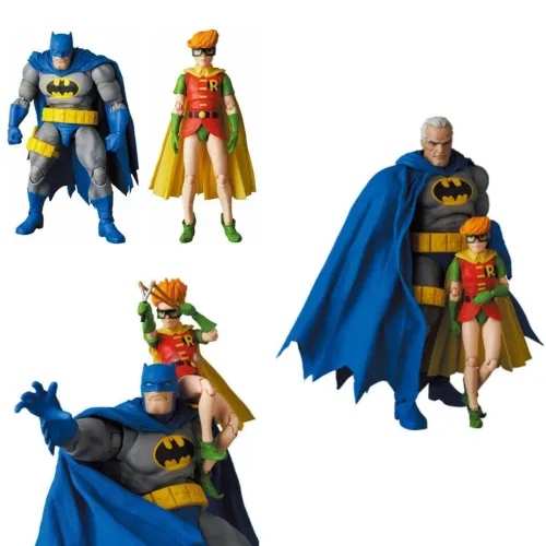Batman e Rodin TDKR Mafex Medicom toy