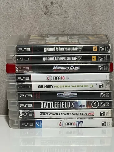 Lote de jogos Ps3