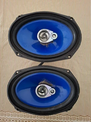 Kit 2 auto falantes para carro 350w 6x9