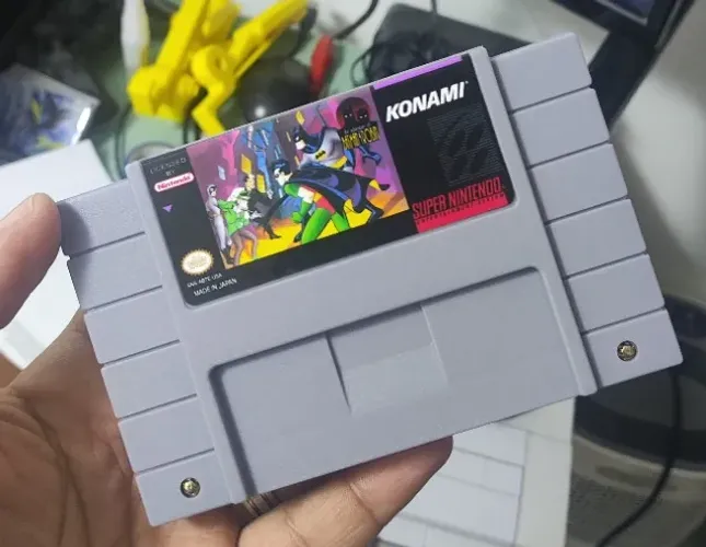 Cartucho novo de Super Nintendo SNES