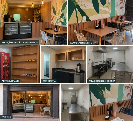 Lanchonete! REPASSE DE PONTO COMERCIAL COMPLETO!<br>