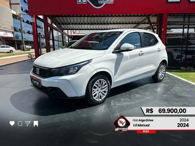 Fiat Argo Drive 1.0 6V Flex 2024