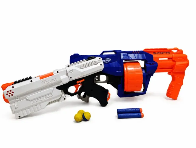 Nerfs Rival e Surgefire elite