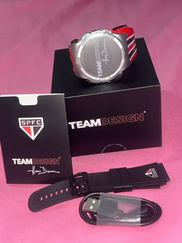 Celular smartwatch oficial São Paulo FC