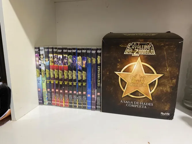 Box Dvd Os Cavaleiros Do Zodíaco: A Saga De Hades Completa