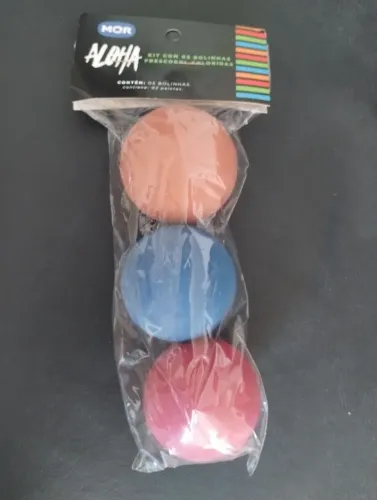 Kit 3 Bolinhas de Frescobol