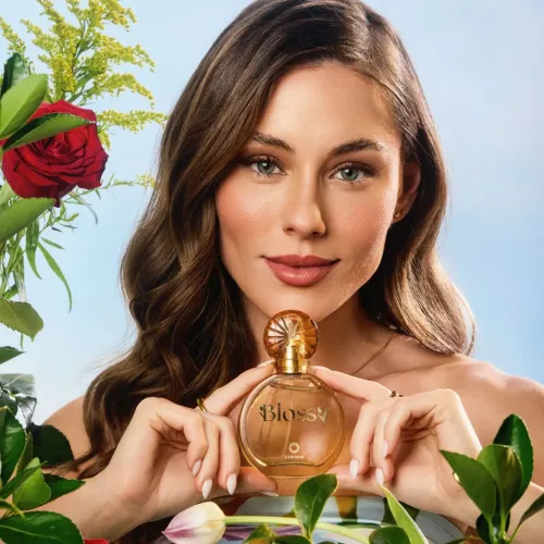 Lançamento Perfume Feminino Hinode Blossy 75ml original lacrado de fábrica 