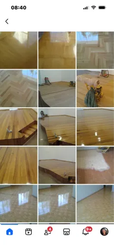 Lixamento piso madeira cascavel
