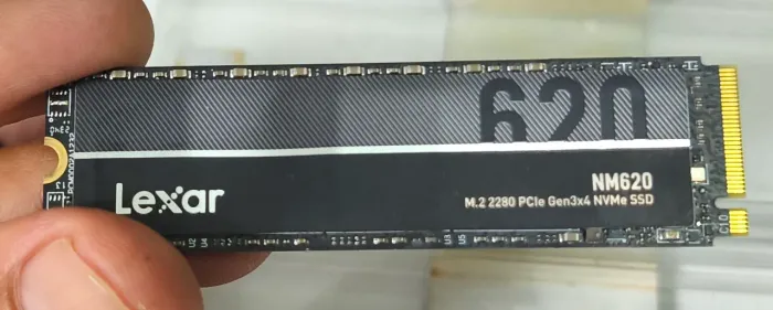 SSD NvMe M.2 256 gb - LEXAR NM620 / 2280 (3.500 Mp/S - 1.500.000  horas MTBF)