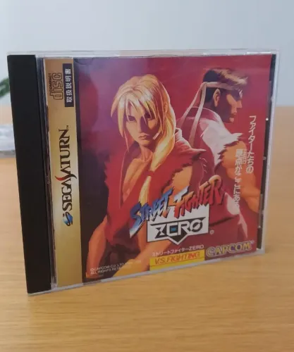 Street Fighter ZERO - ORIGINAL - Para Sega Saturn do Japão