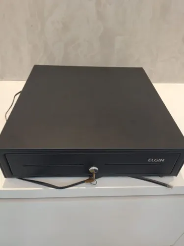 Gaveta Automática Para Dinheiro ELGIN-60B (Cor Preta)