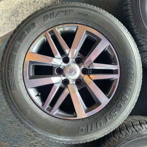 RODAS TOYOTA HILUX ARO 18 6X139 E PNEUS 265/60
