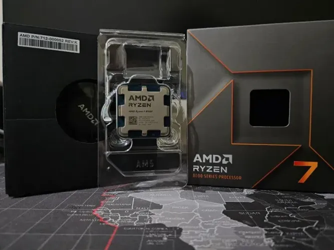 AMD Ryzen 7 8700F AM5 8 Núcleos / 16 Threads + Caixa e Cooler Original