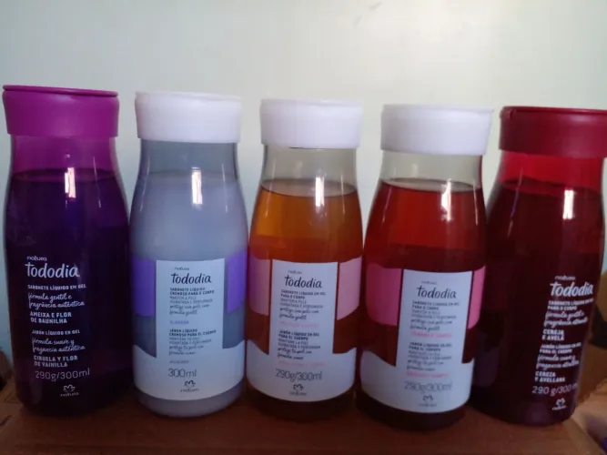Sabonete líquido natura 30,00 a unidade.