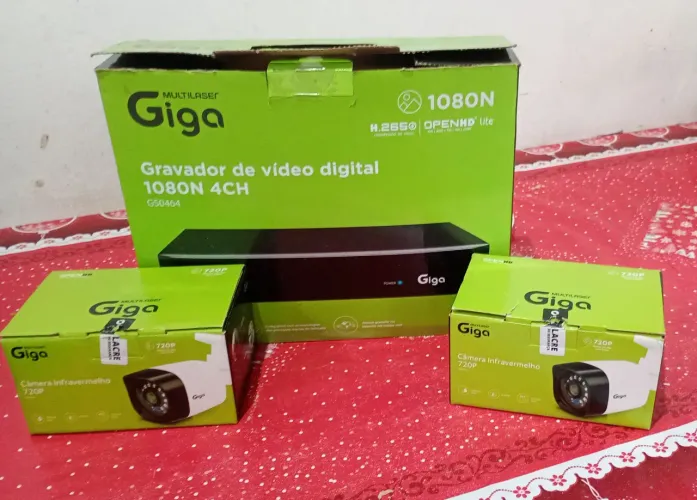 DRV e câmera Giga