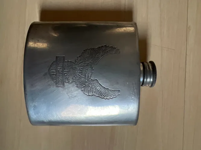   Cantil Harley-Davidson Original Vintage 1992 Sheffield England Pewter
