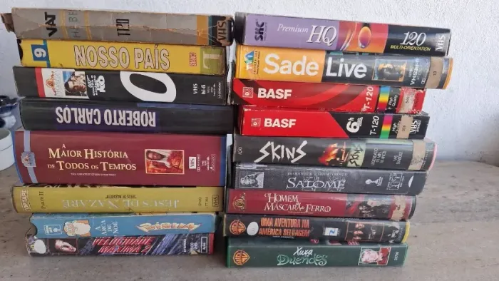 Fitas VHS Lote diversos/ Leia a descrição