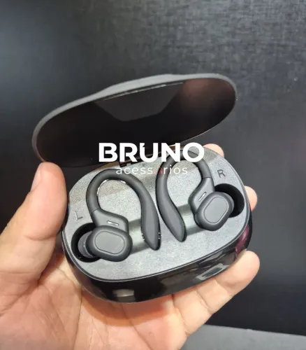Fone de ouvido Bluetooth Esportivo Leitor digital