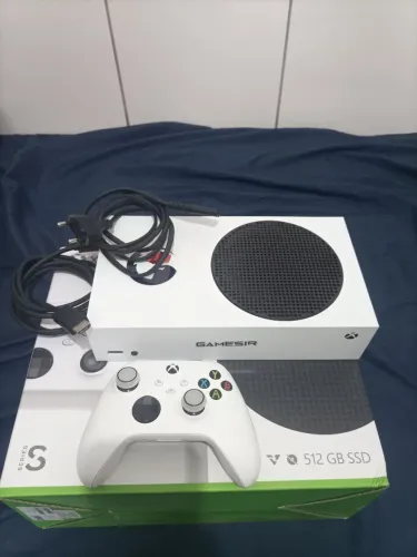 Xbox séries S+headset knup+pilhas recarregável 