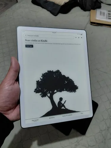 Kindle Scribe 3th Geração 2026 com back light
