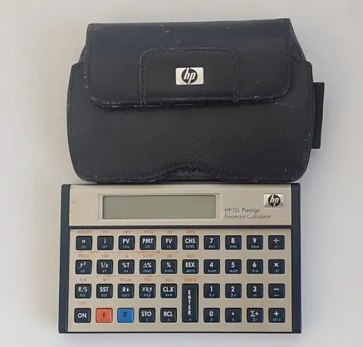 Calculadora HP12c Prestige - ORIGINAL - Com pouco uso - praticamente NOVA - Imperdiível!