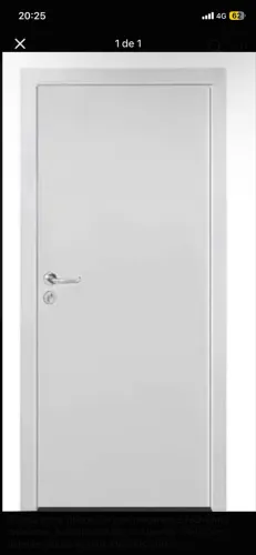 Vendo porta, com batente e fechadura
