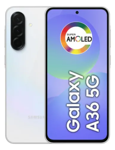 Samsung Galaxy A36 256GB 8GB RAM Branco Câmera Tripla Tela Super AMOLED 6.7'' - Lacrado