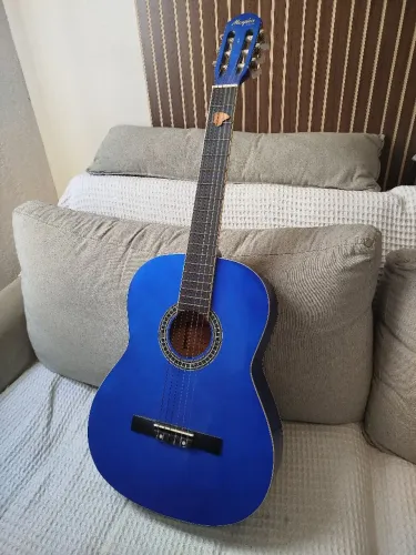 Violão Memphis by Tagima AC-39 azul, cordas de nylon,