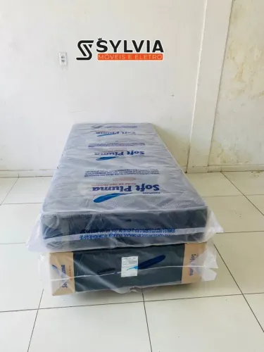 CAMA BOX DE SOLTEIRO 24 cm