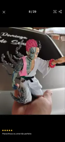 Vendo figure action Akaza Demon Slayer
