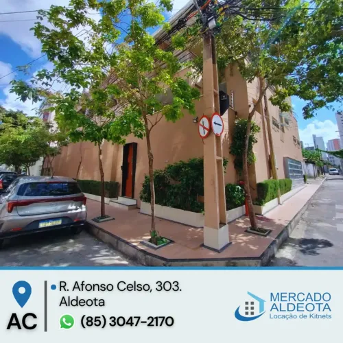 Imóvel para aluguel com 20 metros quadrados com 1 quarto em Aldeota - Fortaleza - Ceará