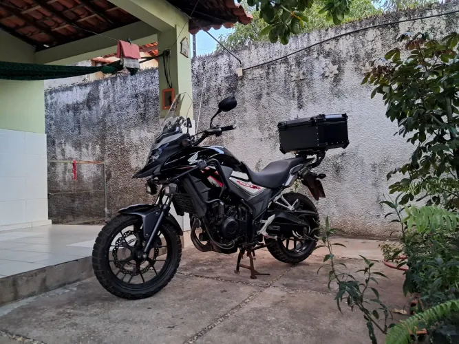 CB 500X 2019, EM DIAS, NO PONTO DE TRANSFRIR, DOIS PNEUS NOVOS, KIT MUITO MUITO BOM AINDA.