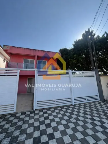 Casa para Locação em Guarujá, Vila Santo Antônio, 3 dormitórios, 1 suíte, 2 banheiros, 2 v
