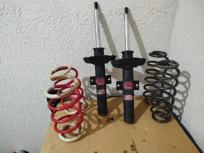 Amortecedores diant + molas esportivas Vw Nivus / Polo