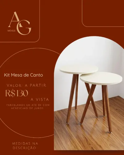 Kit Mesa de Canto padrão