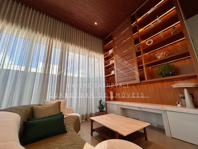 Casa Térrea Alto Padrão no Terras Alpha | 3 Suítes, Porteira Fechada e Piscina